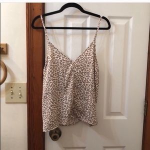 Leopard tank top